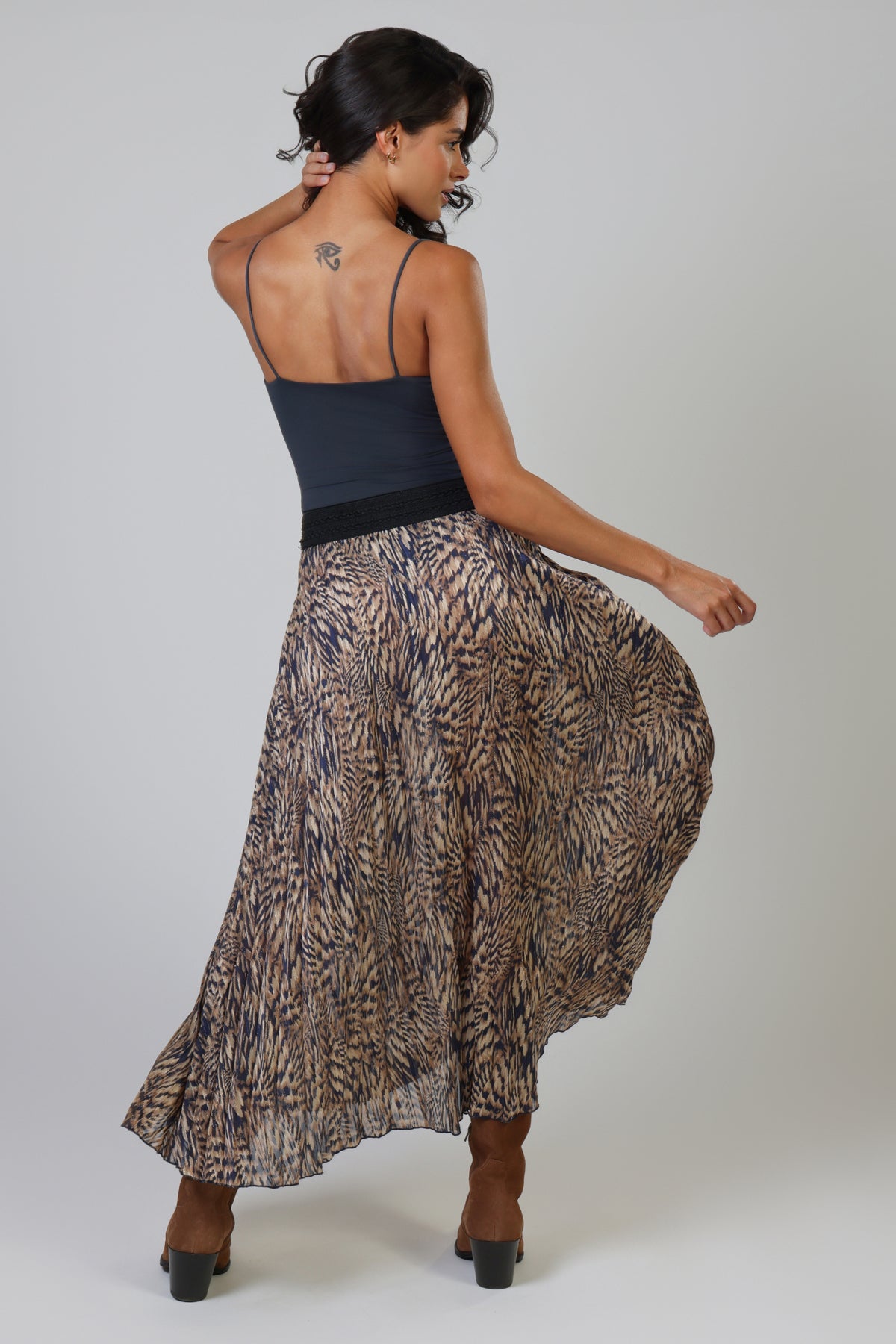 Traffic People A Little Breeze Hera Skirt – Printed Midi Skirt