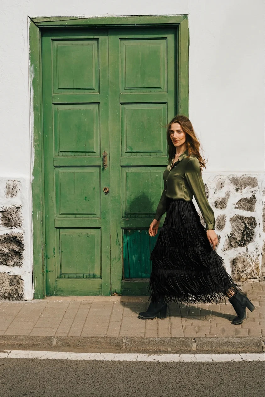 Traffic People Gracie Skirt - Black