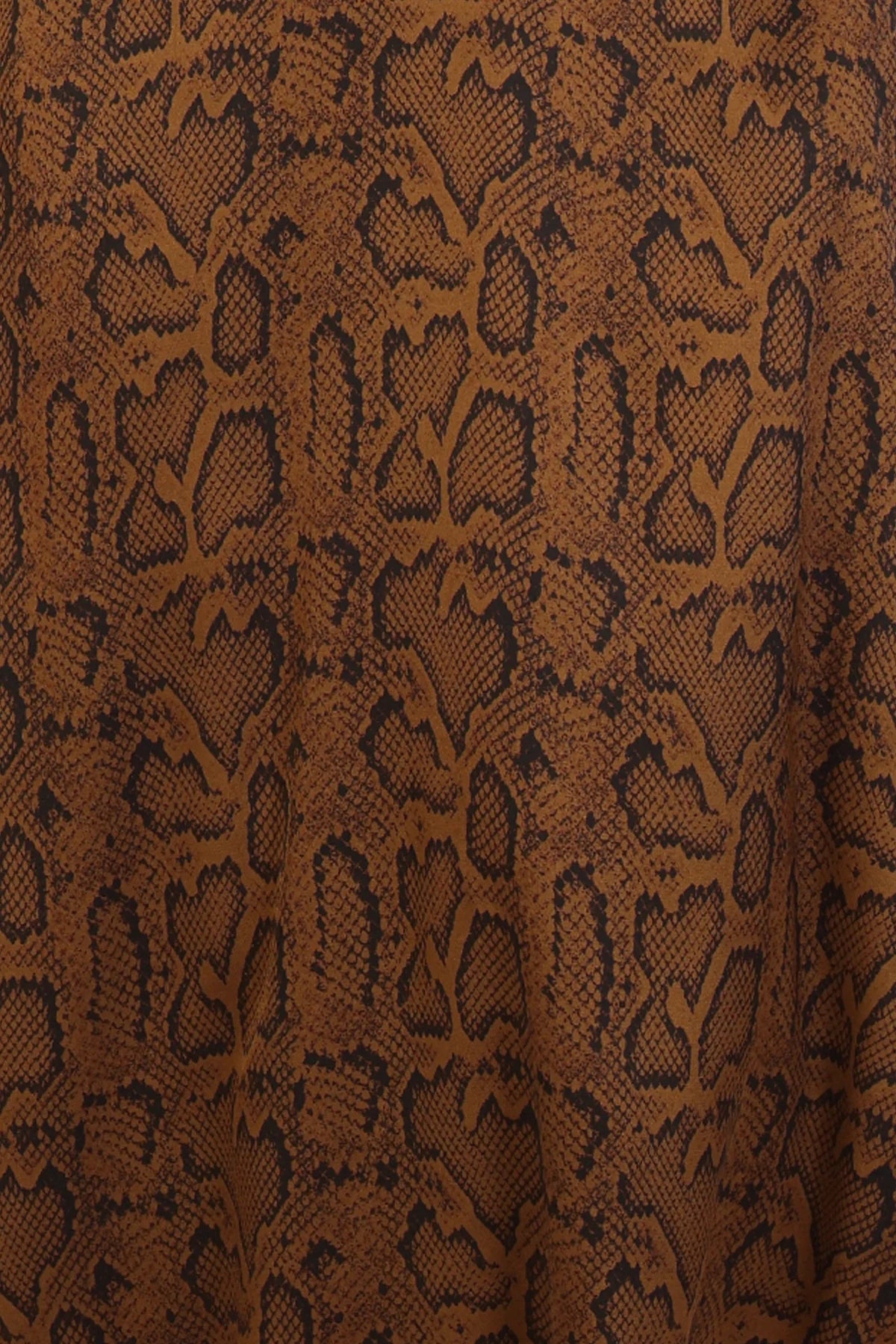 Traffic People  Frida Dress - Snake Brown