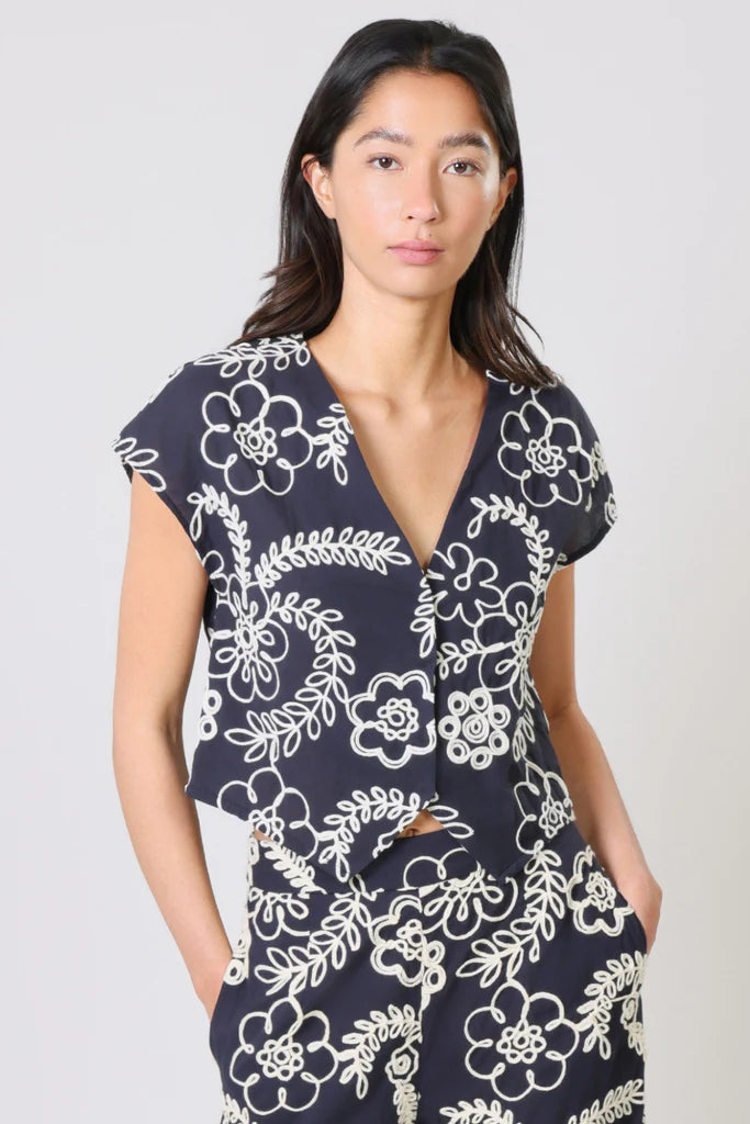 Traffic People “Sandrine’s Smile” Gatsby Top
