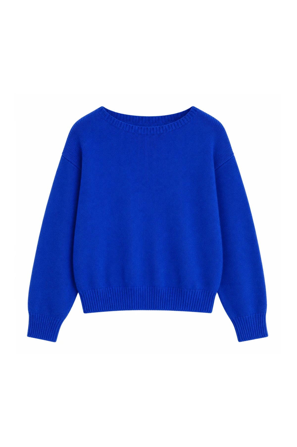 TWNS  Sanibel Long Sleeve boat-neck jumper - Orange, Blue or Green