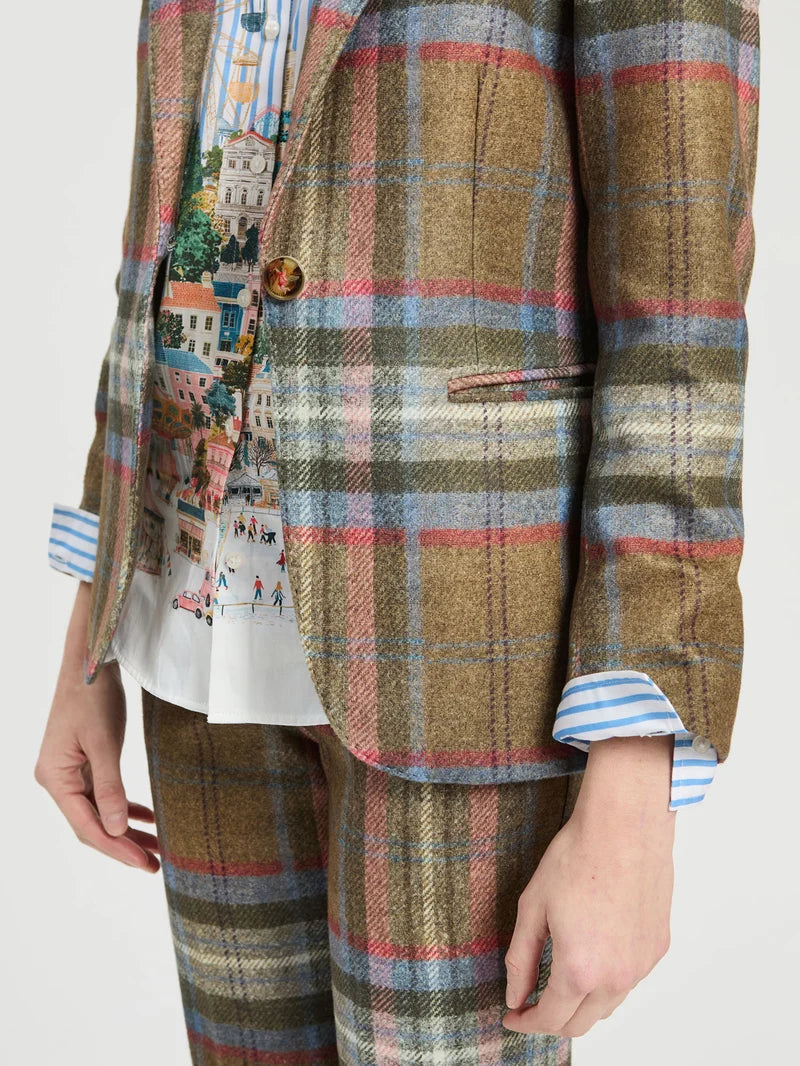 Vilagallo 33873 Jacket - Multi Checked