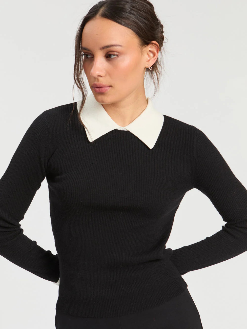 Vilagallo 34151 Jumper - Black/Cream