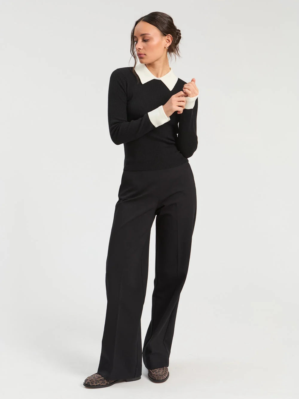 Vilagallo 34151 Jumper - Black/Cream