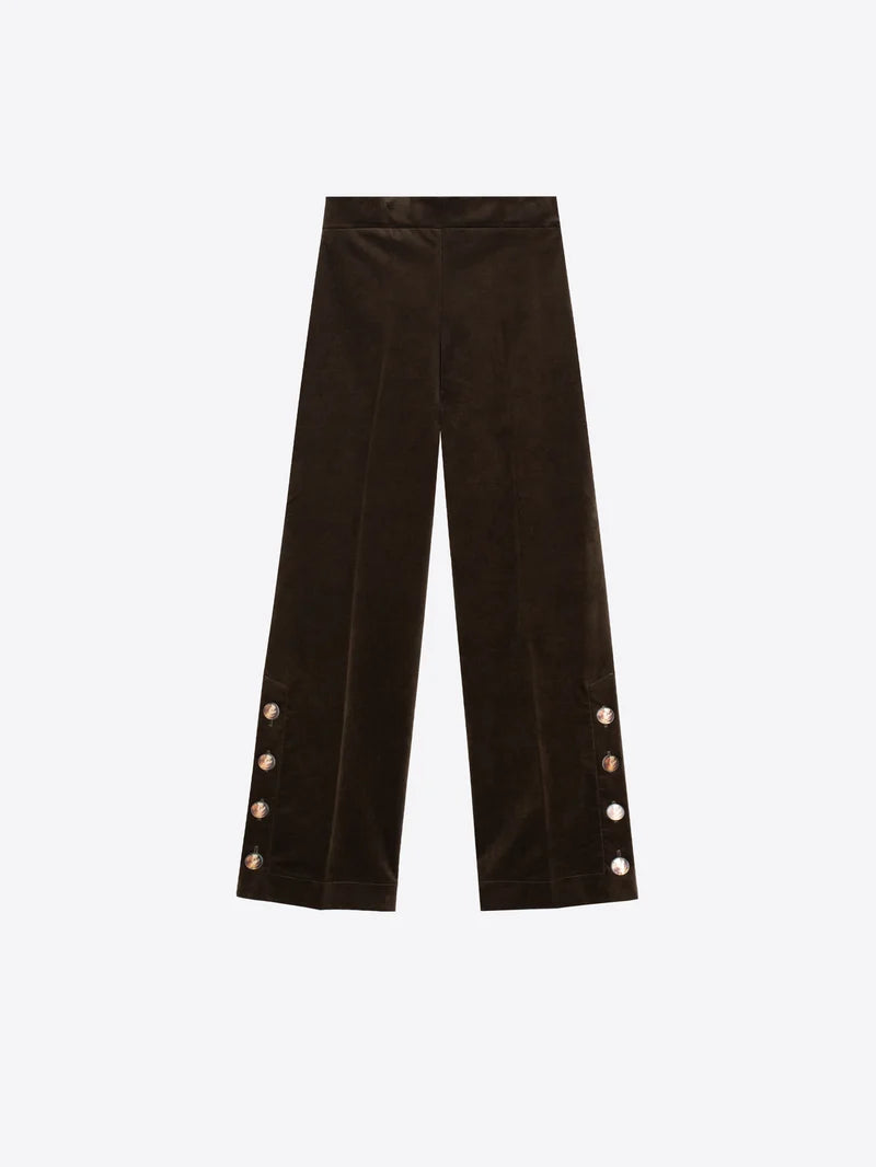 Vilagallo Mikaela Trousers - Olive Green