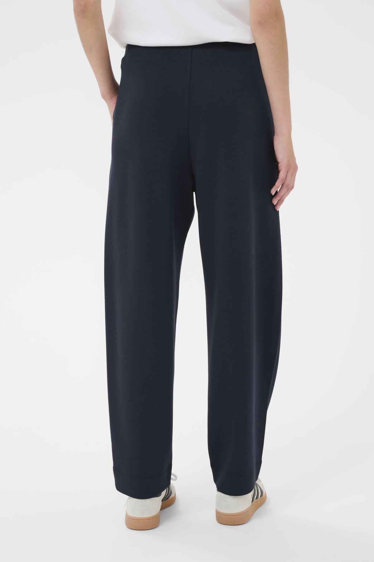 Part Two Zena Navy Pull-On Sweat Pant