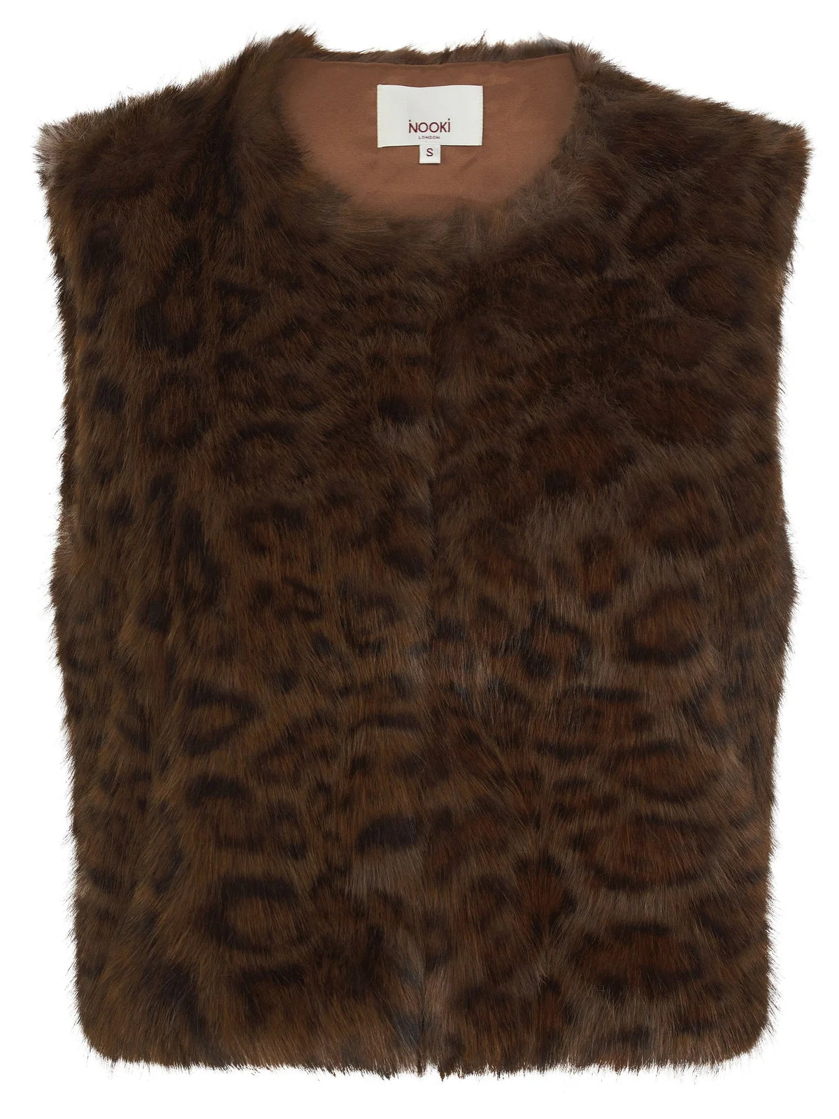 Nooki Design Nooki Edelweiss Gilet - Black, Cream, Leopard, Plum or Mink