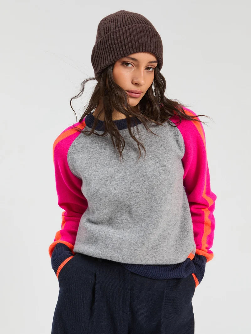 Vilagallo 34127 Jumper - Grey/Multi