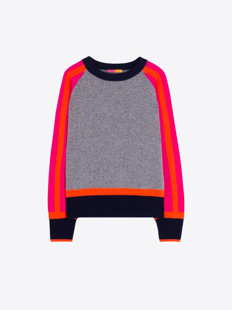 Vilagallo 34127 Jumper - Grey/Multi
